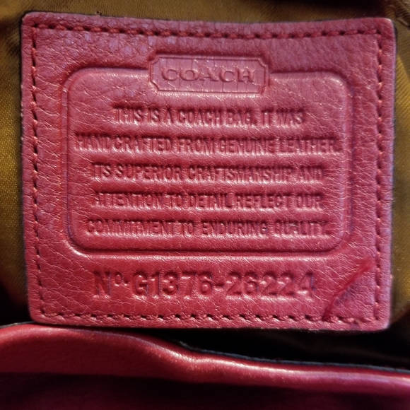 Coach Reddish Handbag - Picture 8 of 8